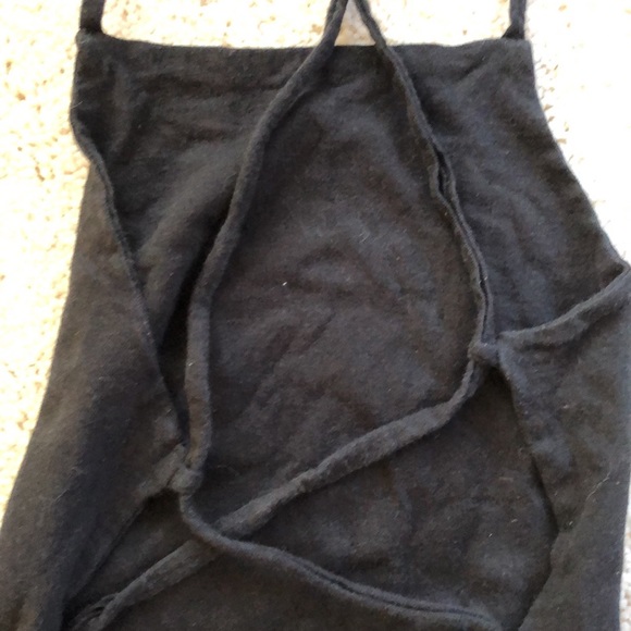 Adidas crop logo halter top OSFM gulley -tie lace -up back - Picture 5 of 12